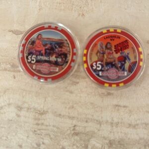 2 $5 Colorado Belle 1997-98 Chips Spring Run Limited Edition